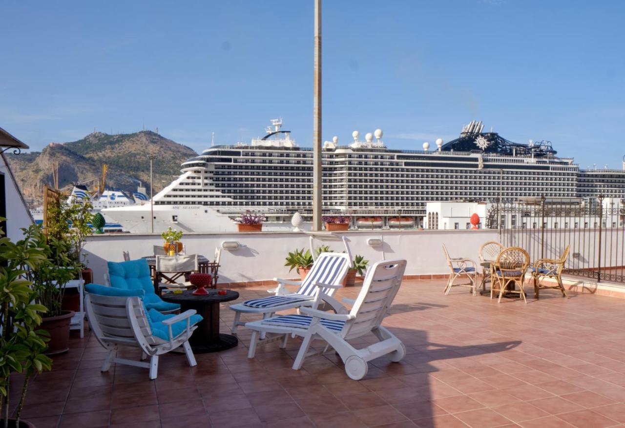 パレルモAttico Con Terrazza Sul Portoアパートメント エクステリア 写真