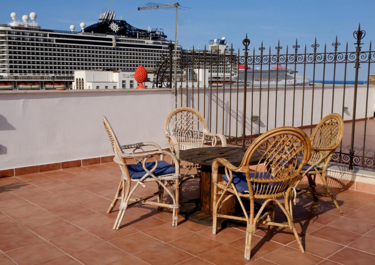 パレルモAttico Con Terrazza Sul Portoアパートメント エクステリア 写真